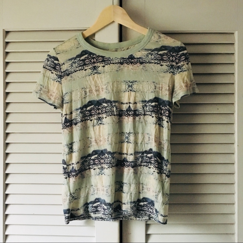 BDG Printed Ringer Baby Tee - Picture 2 of 2